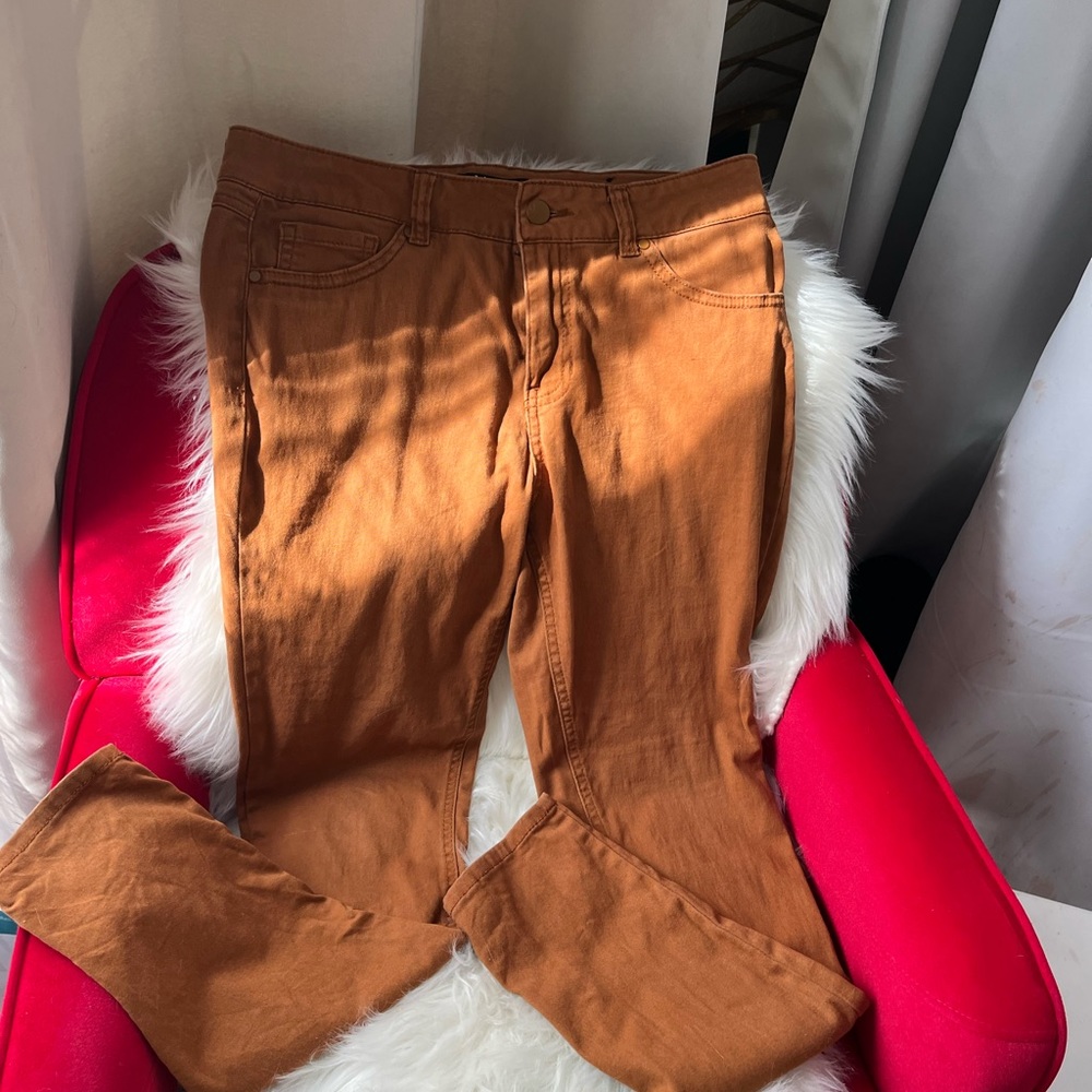 D. Jeans Skinny Rust/Brown Size 8 - Picture 5 of 5